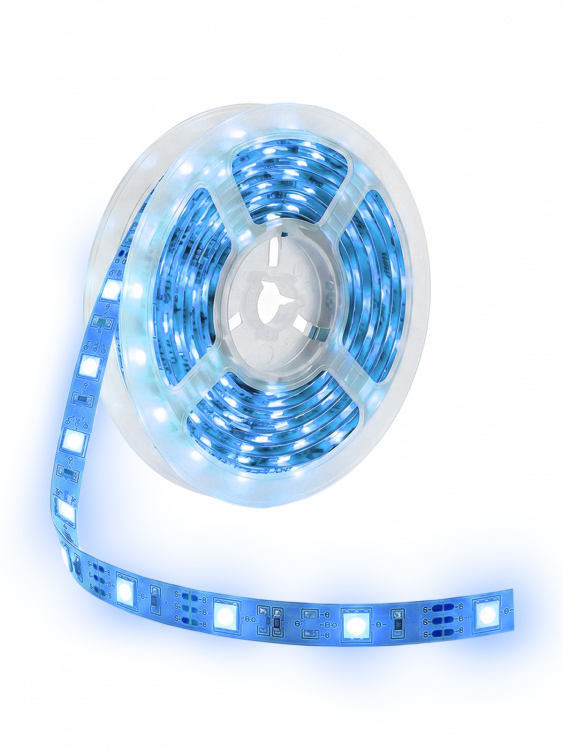 Огонек OG-LDL09 Синяя светодиодная лента 1м (USB)